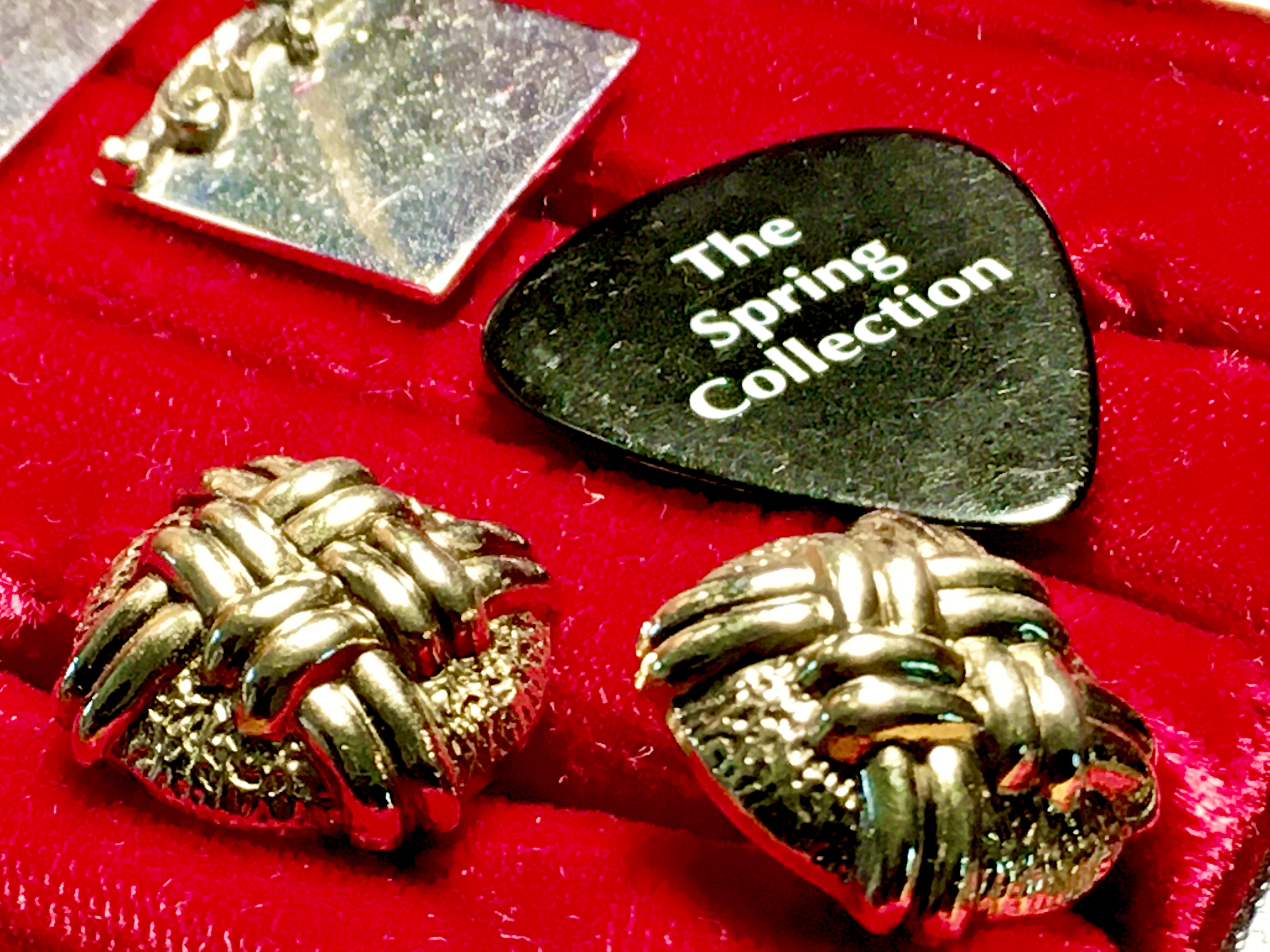 The Spring Collection had plectrums made to promote the band.